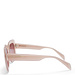Isabel Bernard La Villette Rive zacht roze vierkante zonnebril