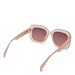 Isabel Bernard La Villette Rive soft pink square sunglasses