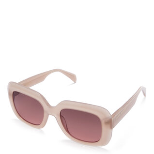 Isabel Bernard La Villette Rive zacht roze vierkante zonnebril