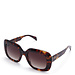 Isabel Bernard La Villette Rive brun tortoise firkantede solbriller med bruna linser