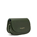 Isabel Bernard Montmartre Manon groene leren crossbody tas van natuurleer