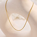 Isabel Bernard Aidee Sharla 14 karat gold link necklace