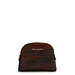 Isabel Bernard Honoré Babette croco brown calfskin leather toiletry bag