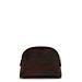 Isabel Bernard Honoré Babette croco brown calfskin leather toiletry bag