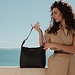 Isabel Bernard Honoré Adriane Midi black leather shoulder bag calfskin leather