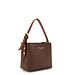Isabel Bernard Honoré Adriane Mini brown leather handbag calfskin leather