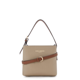 Isabel Bernard Honoré Adriane Mini taupe leder handtasche aus kalbsleder