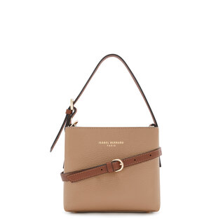 Isabel Bernard Honoré Adriane Mini beige leather handbag calfskin leather