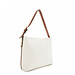 Isabel Bernard Honoré Adriane Midi white leather shoulder bag calfskin leather