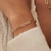 Isabel Bernard Cadeau d'Isabel 14 karaat gouden collier en armband giftset