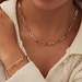 Isabel Bernard Cadeau d'Isabel 14 karaat gouden collier en armband giftset