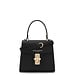 Isabel Bernard Femme Forte Simone Mini black leather handbag calfskin leather