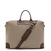 Isabel Bernard Du Louvre Clarice taupe weekendtaske medium (54L)