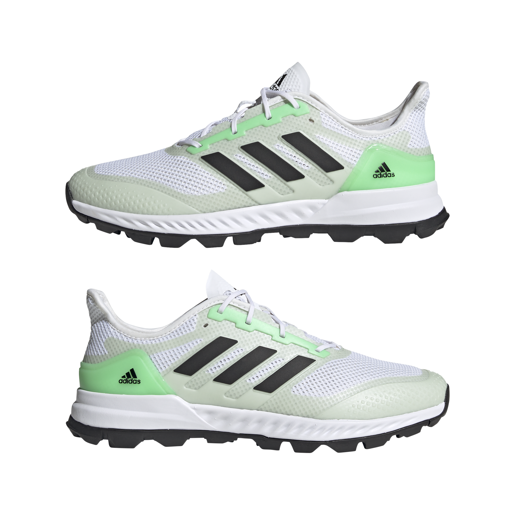 Adipower 2.1 White/Black/Green - Hockey District Amsterdam