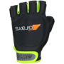 Touch half finger player glove black / yellow