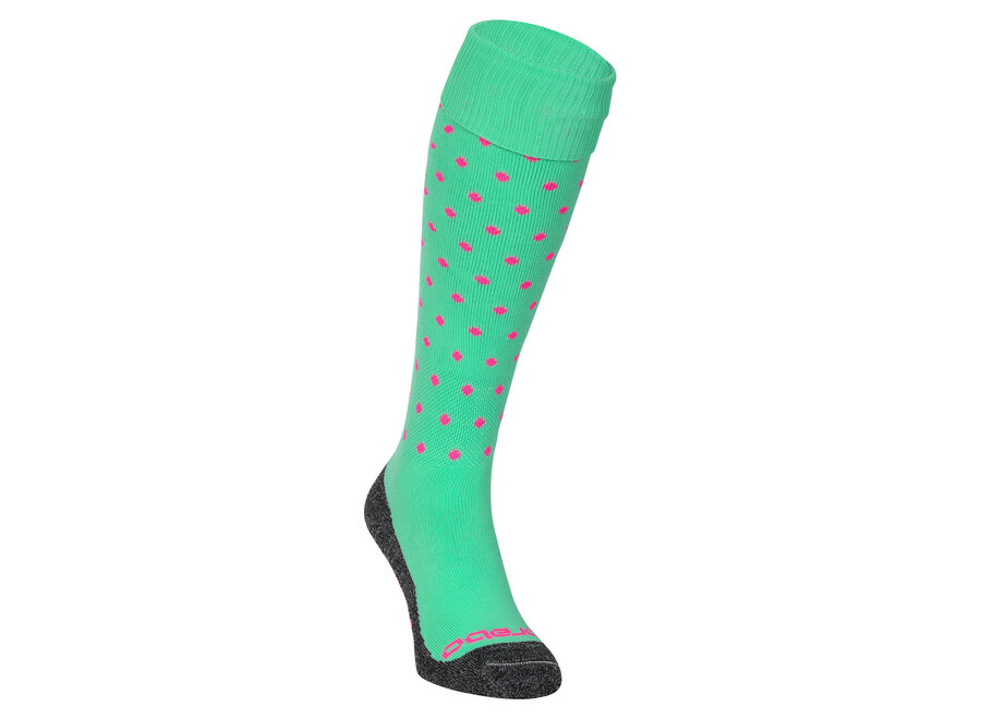 Socks Dots Lime/Pink