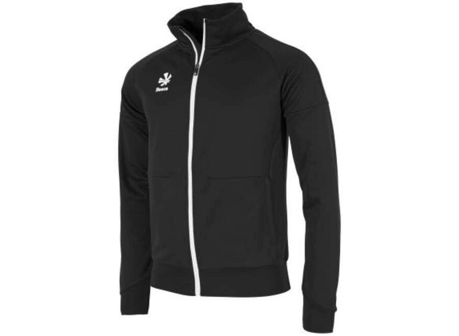 Premium Full Zip Top Black 'L'