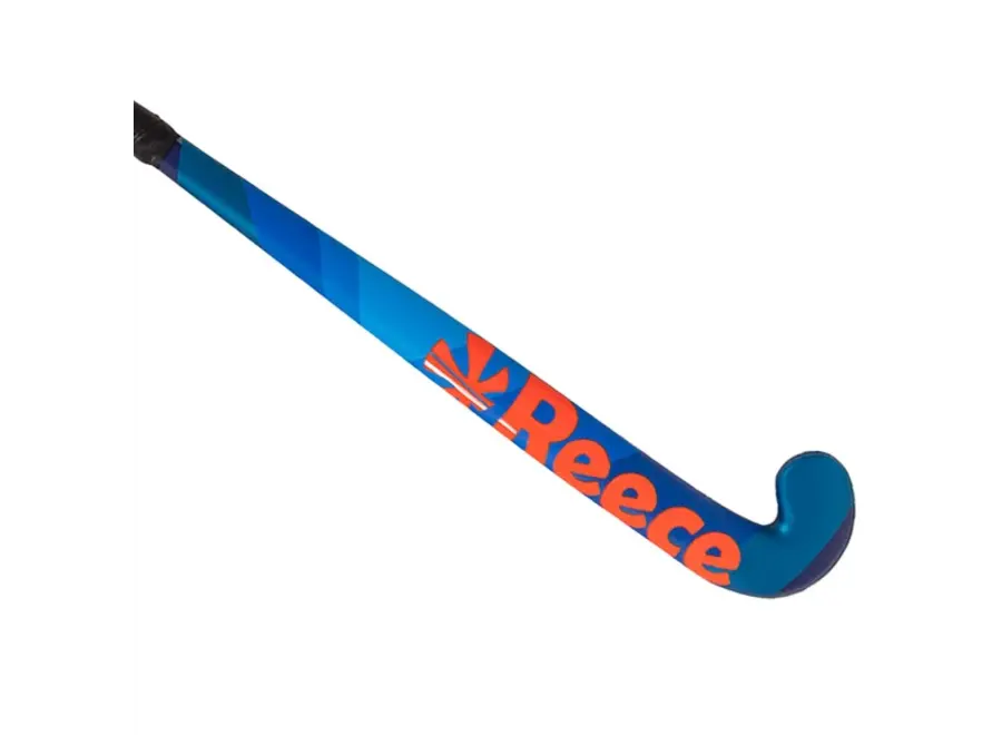 Alpha Jr Hockey Stick Blue Neon Orange 24''