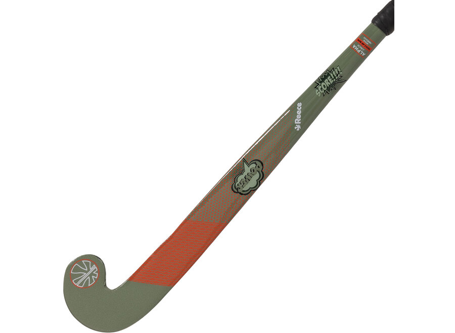 Alpha JR Hockey Stick Dark Green