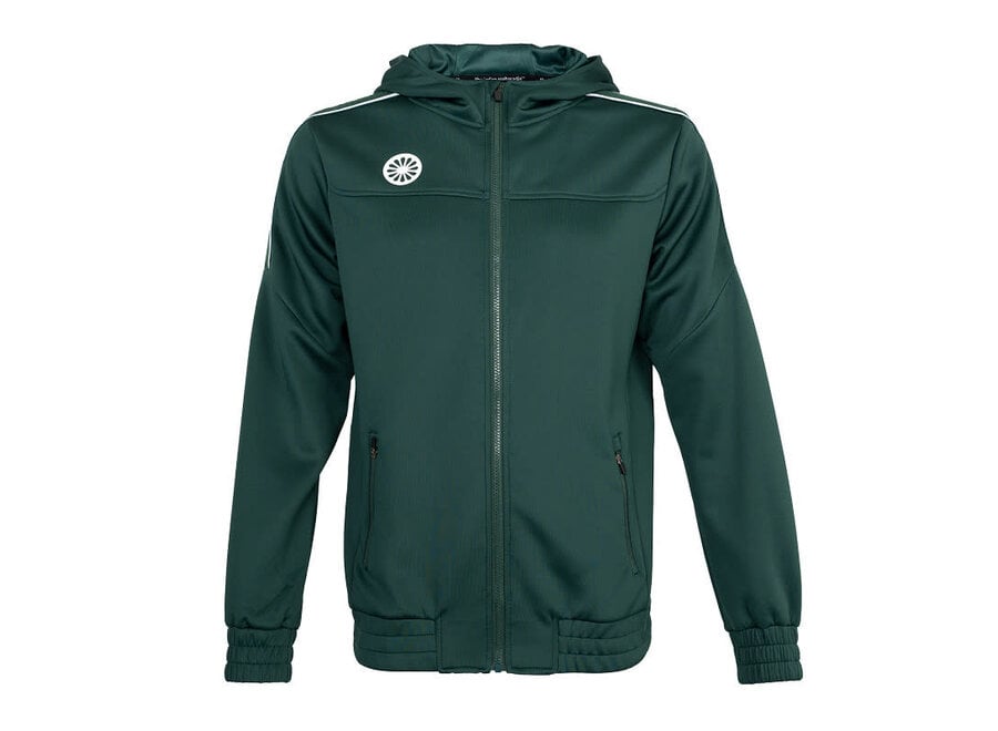 Jaipur Men Performance Green Hooded jacket