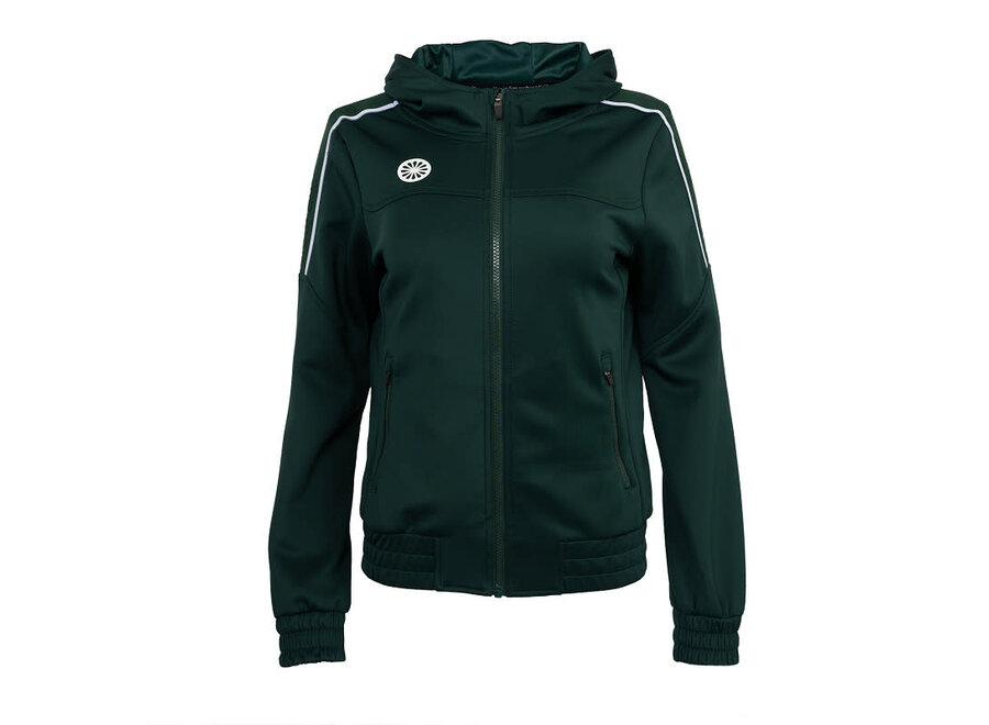 Jaipur Women Performance Green Hooded Jacket