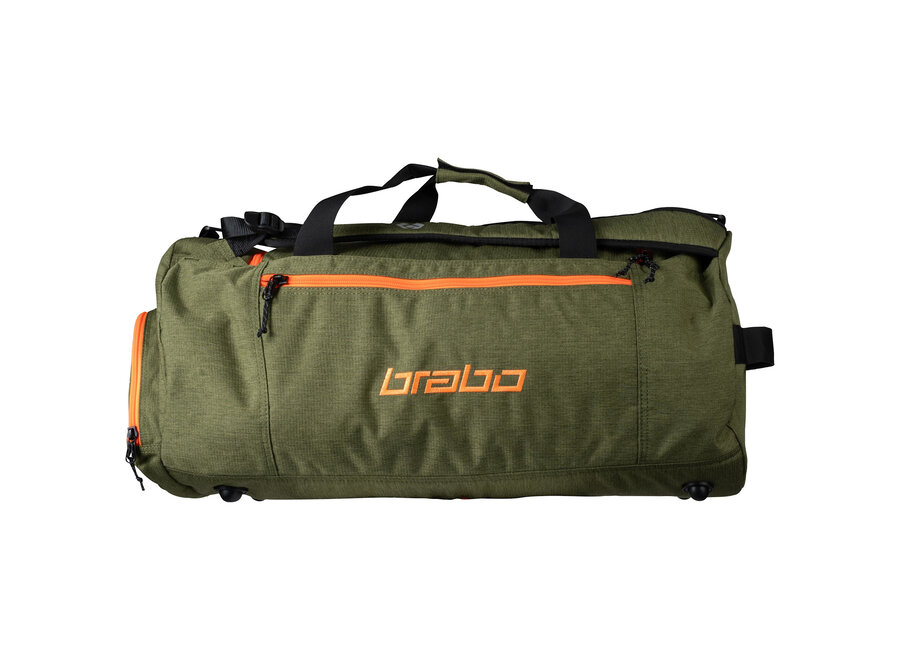 Duffle Traditional Dark Green/Orange