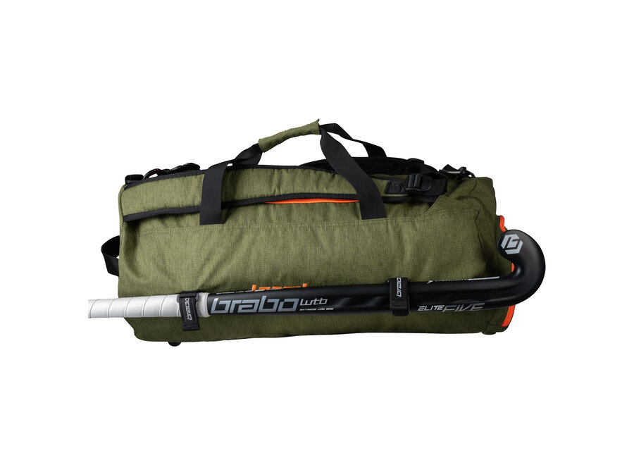 Duffle Traditional Dark Green/Orange