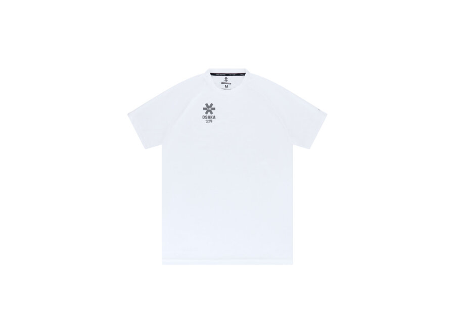 Men Training Tee Short Sleeve S REC White