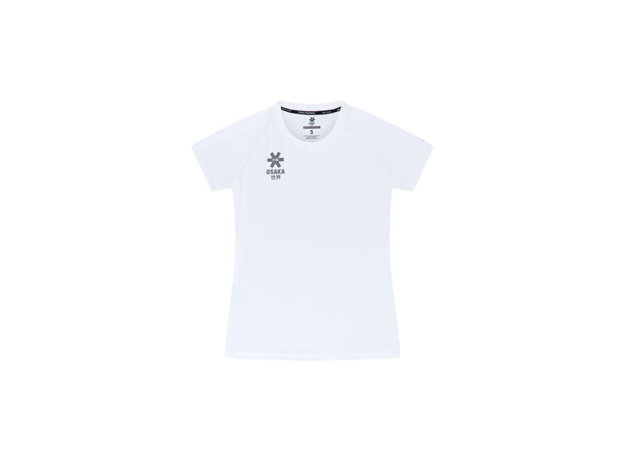 Women Training tee Short Sleeve S REC White