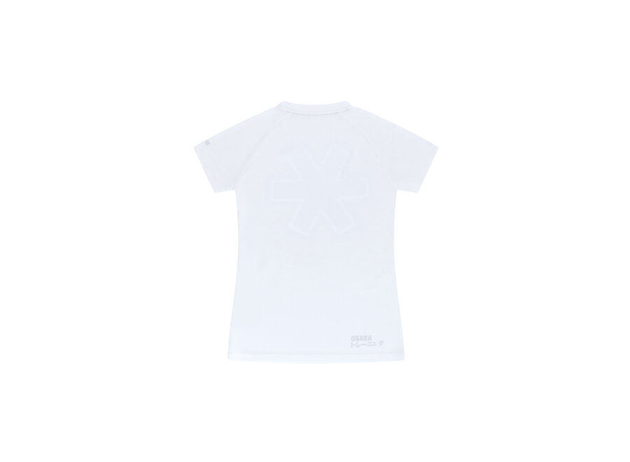 Women Training tee Short Sleeve S REC White