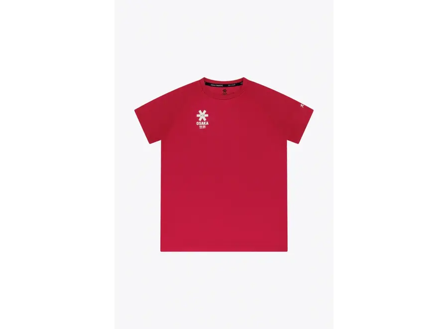 Kids Training tee Short Sleeve S REC Red