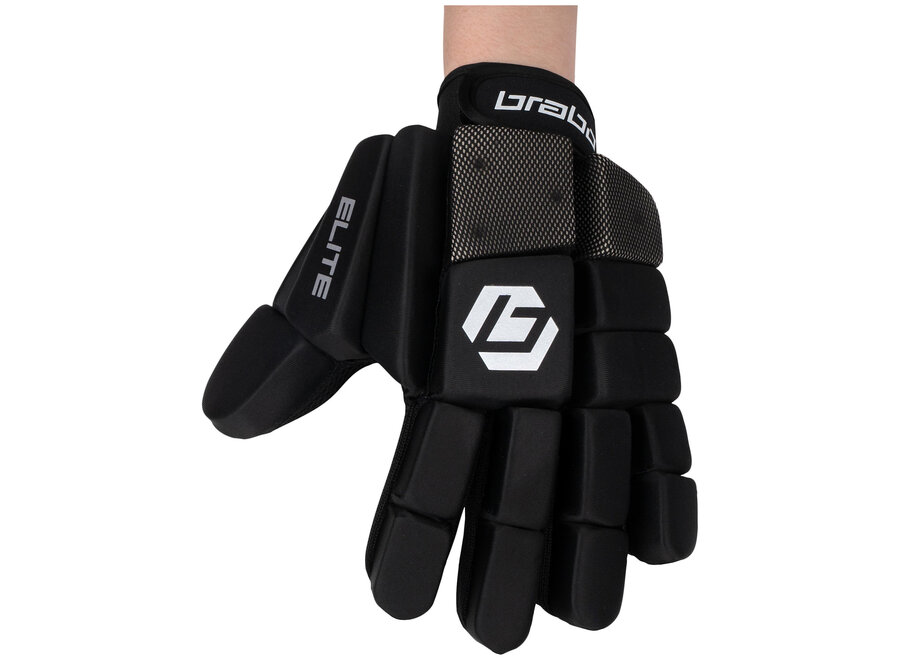 Elite Full Finger Indoor Glove Black Left hand