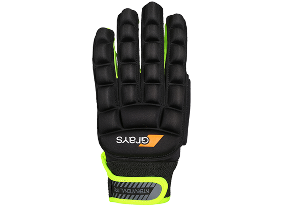 Glove Int Pro Blk / Neon Yellow Left Hand