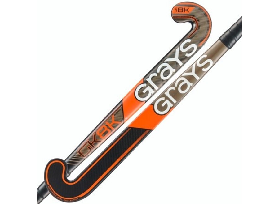 STK GK8K Elite Metallic Black / Fluoro Orange