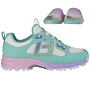 Shoe Tribute Aqua/ Multicolour + Slides