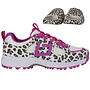 Shoe Tribute Leopard/Pink + Slides