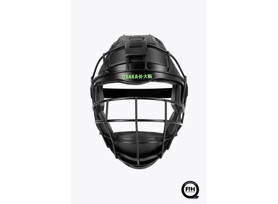 Osaka Hockey Steel Face Mask Black
