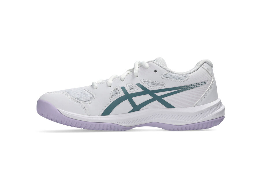 Upcourt 6 GS White/ Foggy Teal