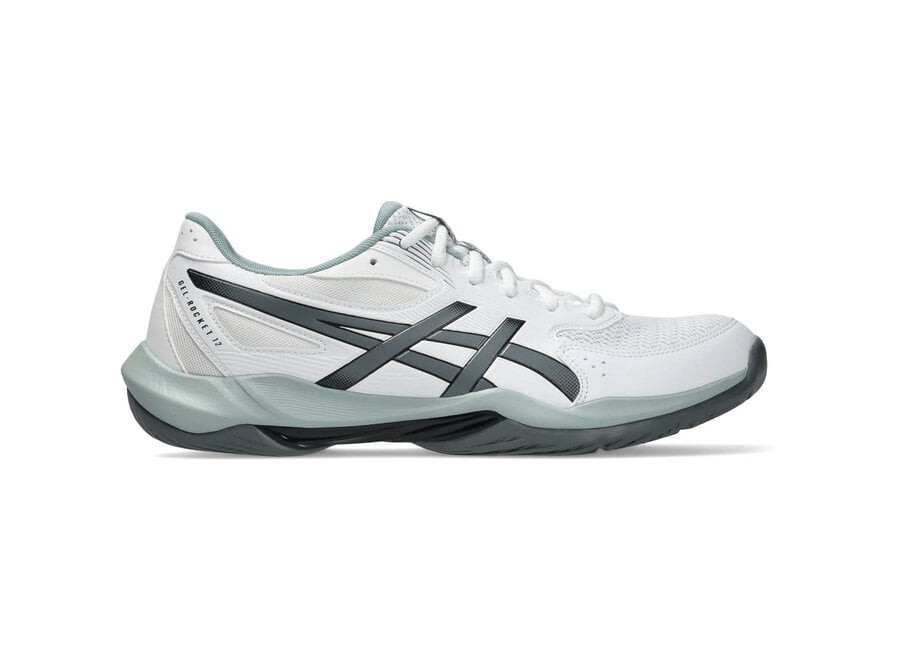 Gel Rocket 12 White/ Steel Grey