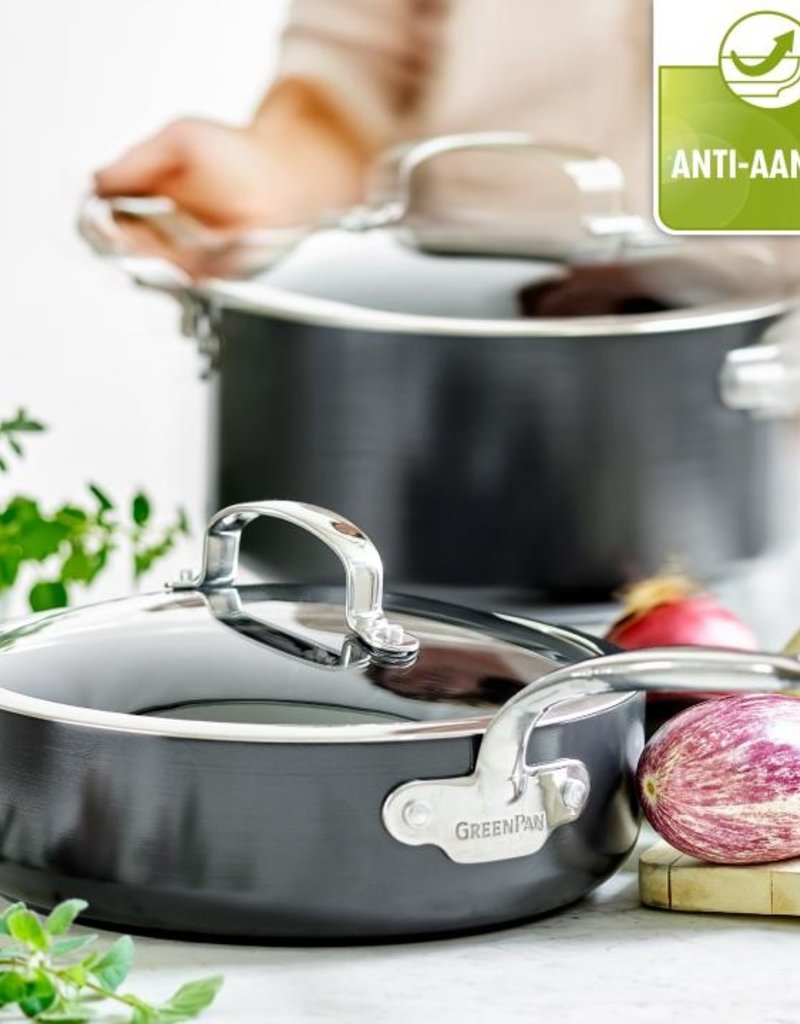 Greenpan Barcelona Keramische Antikleef Wok & Hapjespan