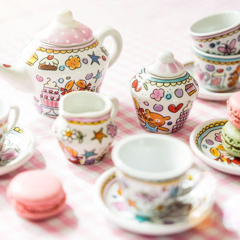 Blond Amsterdam theeservies voor kinderen Bij ons in de keuken