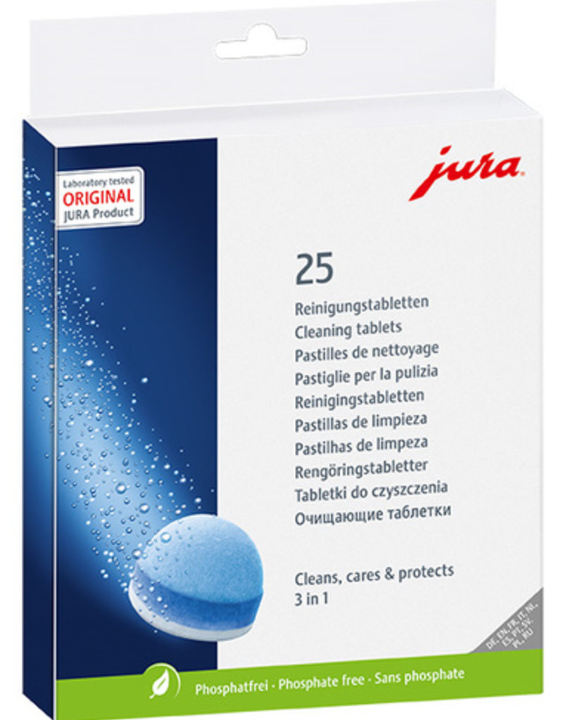 jura Reinigingstabletten 3 in 1 25 st
