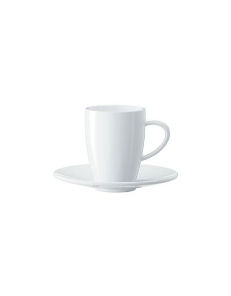 jura Koffie kop met schotel 2 st