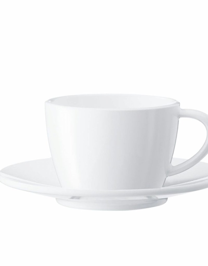 jura Cappuccino kopjes met schotel - 2 stuks