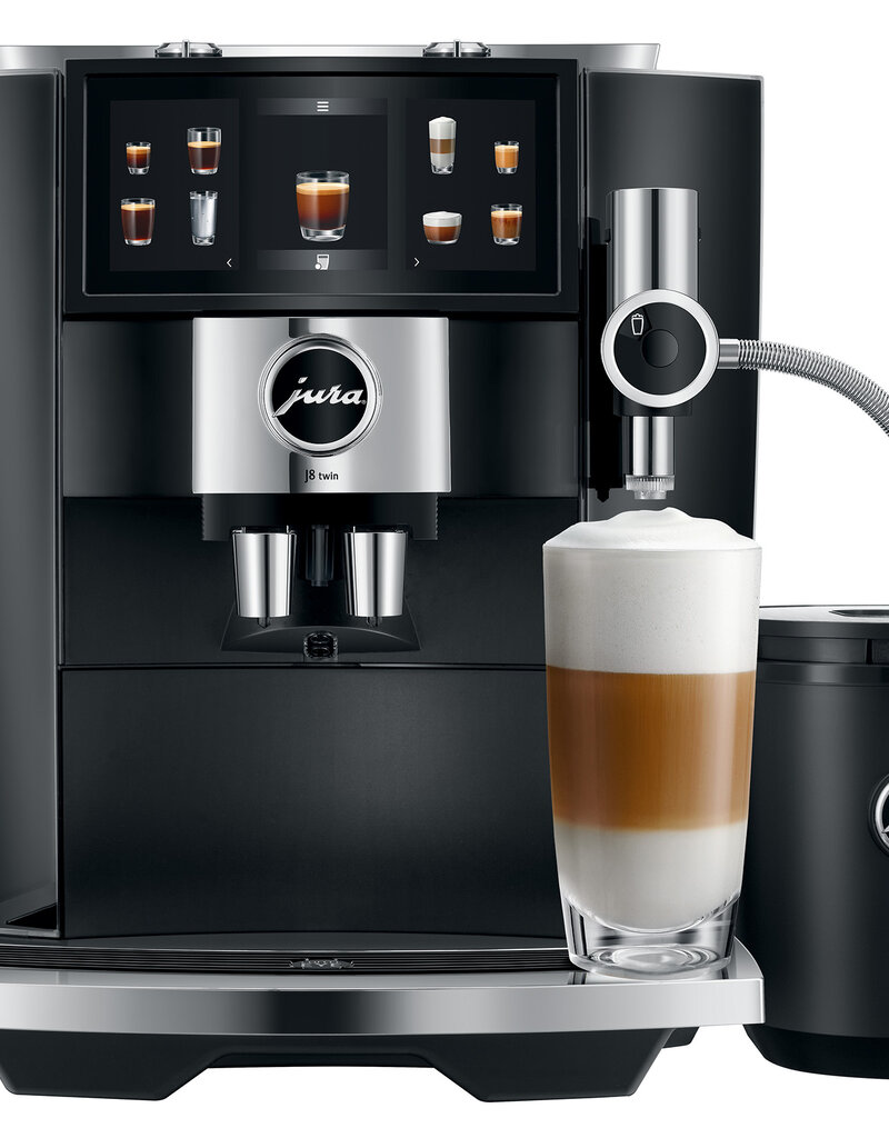 jura J8 TWIN Diamond Black (EA)
