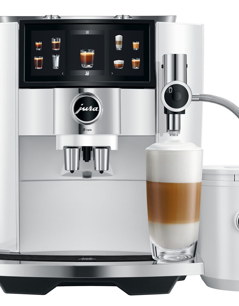 jura J8 TWIN Diamond White (EA)