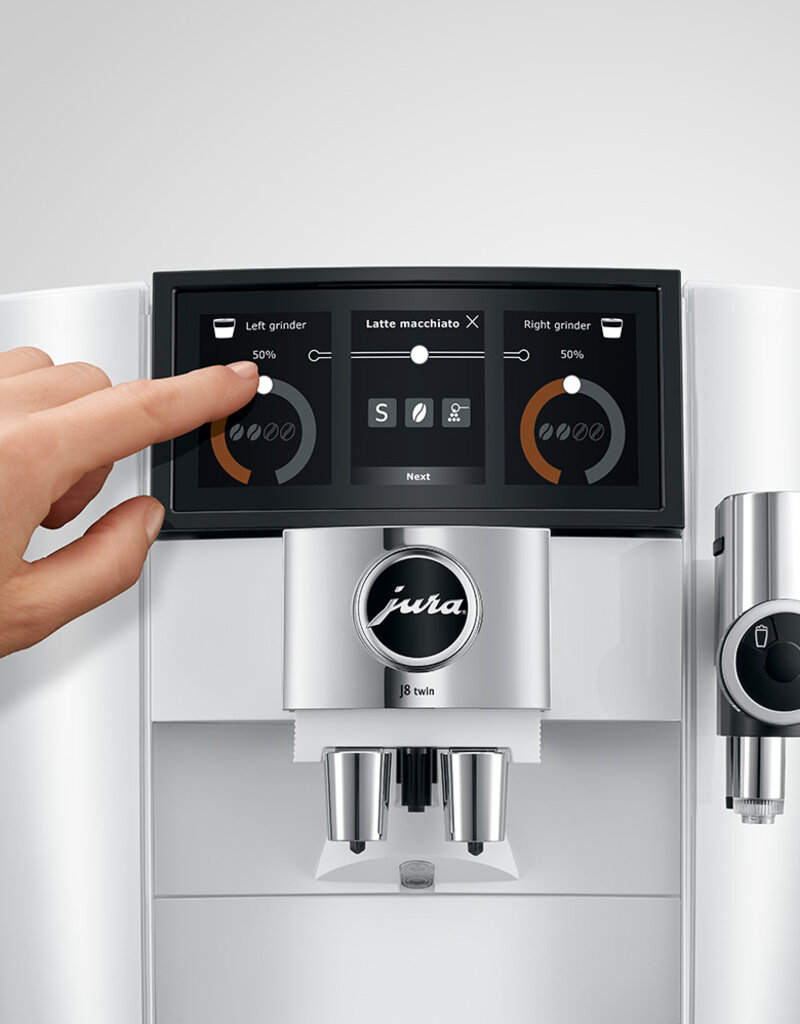 jura J8 TWIN Diamond White (EA)