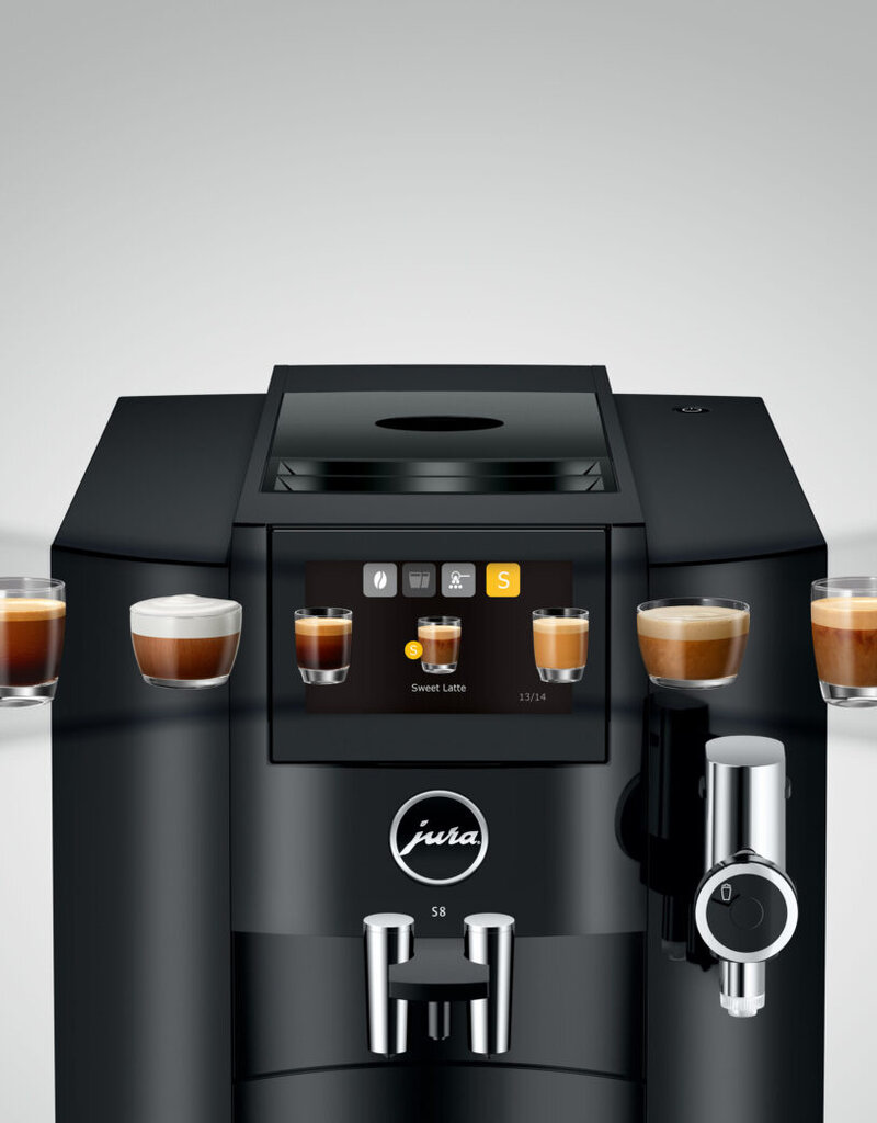 jura S8 Piano Black (EB)