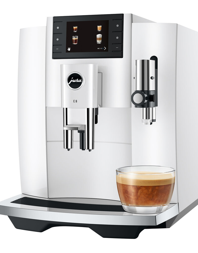 jura E8 Piano White (EC)