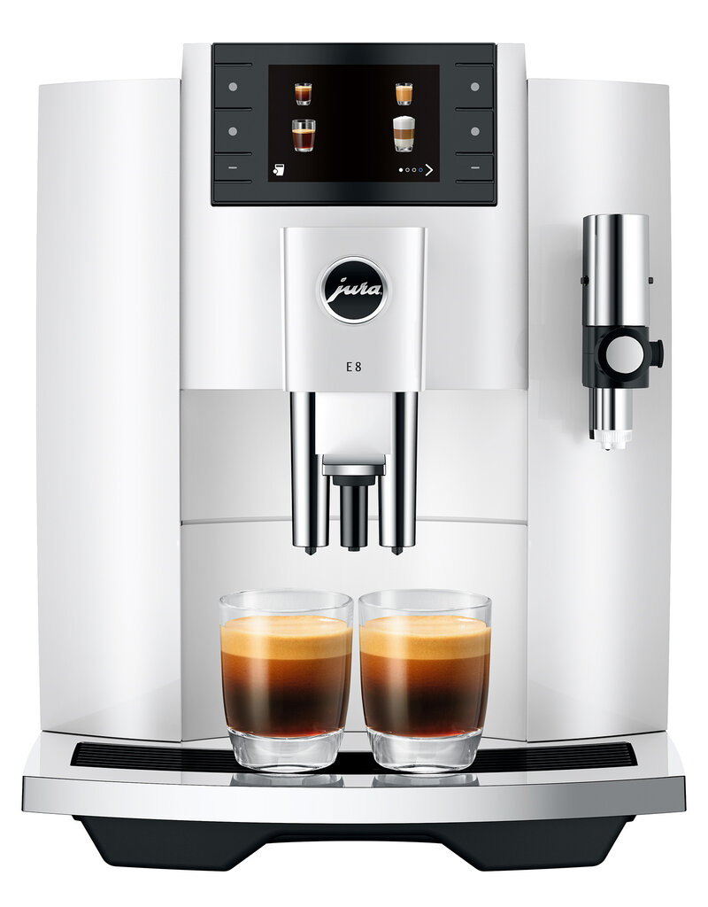 jura E8 Piano White (EC)